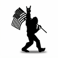 Standard Metal Sign - Sasquatch