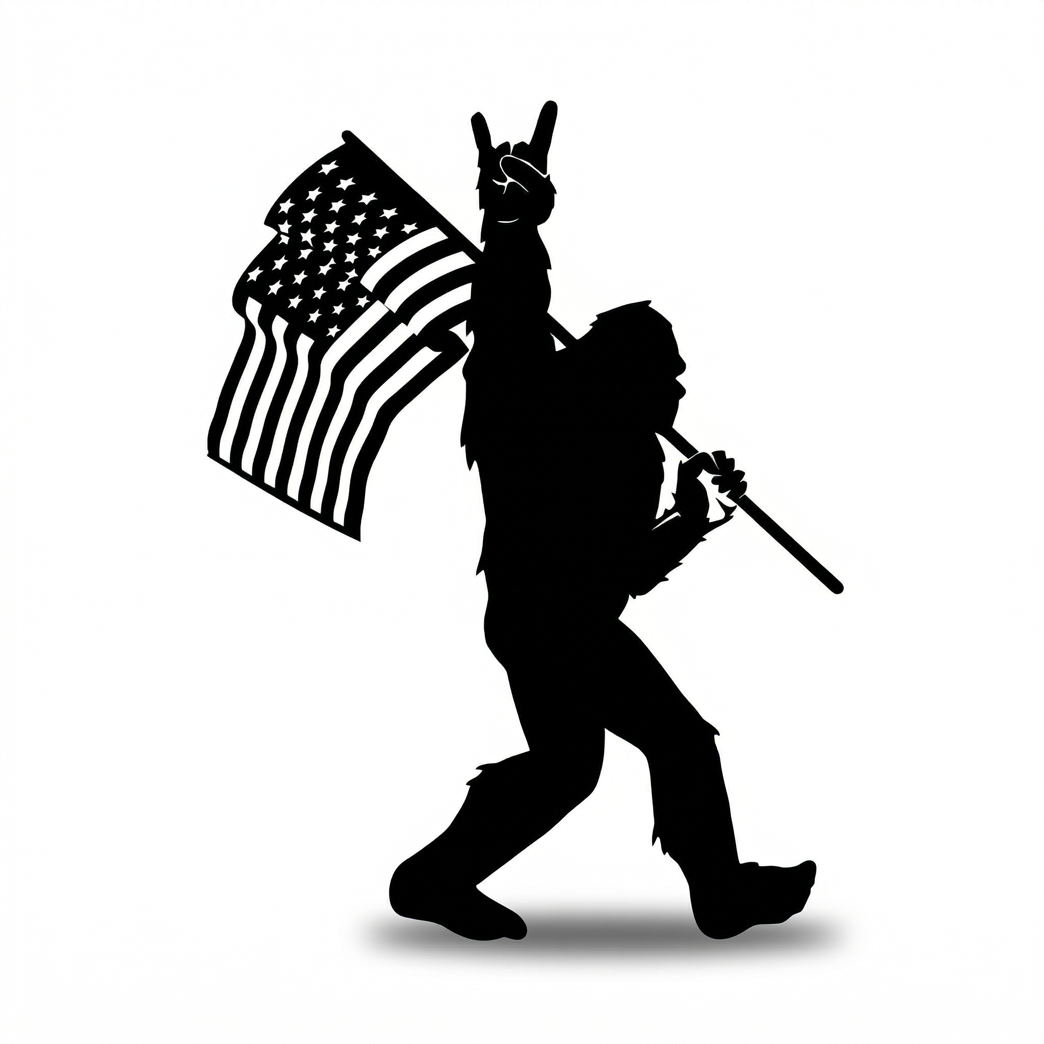 Standard Metal Sign - Sasquatch